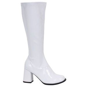 Funtasima White Gogo Boots